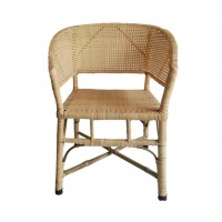 European restaurant french bistro coffee cane rattan chair outdoor furniture