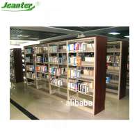 6 Layers School Library furniture Steel Book Store Shelves