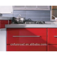 China red kitchen equipment home showcase design display showcase for house