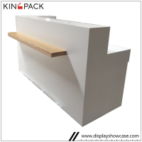 Factory directly supply reception desk for retail shop